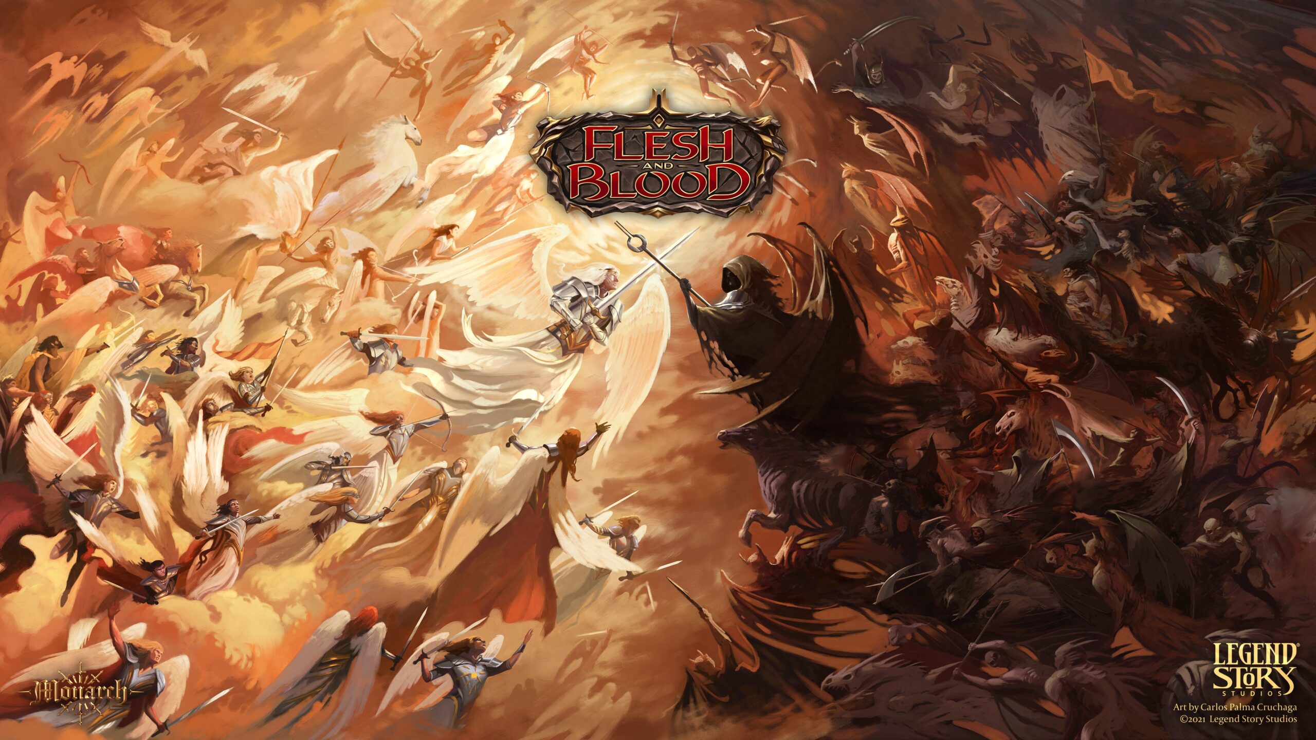 Flesh and Blood TCG Key Art